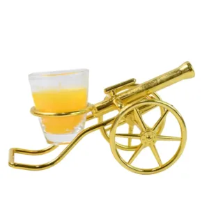 Top Cannon Tealight Candle Holder – Decorative Diya Stand for Diwali & Home Décor (1 Pc)