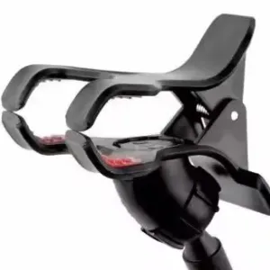 Metal Lazy Stand Bracket Mobile Phone Holder | Flexible 360° Gooseneck Long Arm Clip | Portable & Foldable | Universal for Phones up to 6.0" (Black).