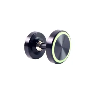 360 rotating magnetic phone holder stand dashboard & desk mount with strong grip and compact - Non-Slip Base, Compact Mini Size