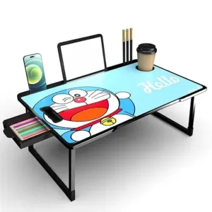 Office Table For Home/Writing Desk For Office/Folding Table For School/Folding Study Table/Work From Home Multipurpose Table (Doramon Cotted, Powder Coated)