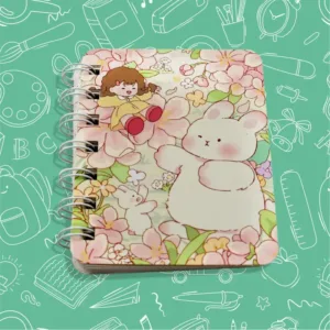 Cute Journal Diary, Notebook for Women Men Memo Notepad Sketchbook 80 Pages Writing Journal for Journaling Notes Study School Work Boys Girls, Stationery (82x105MM / 1 Pc)